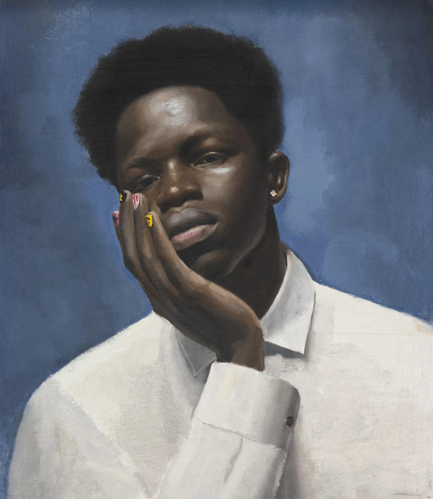 A painted portrait from the Herbert Smith Freehills Kramer Portrait Award