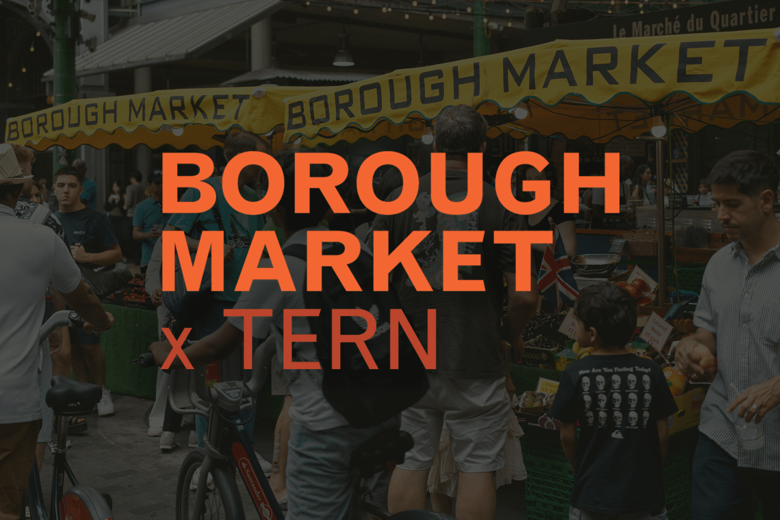 Food from the TERN pop-up at Borough Market
